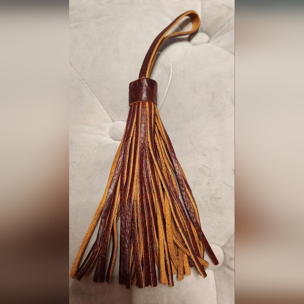 Portland Leather Goods Large Brown Tassel